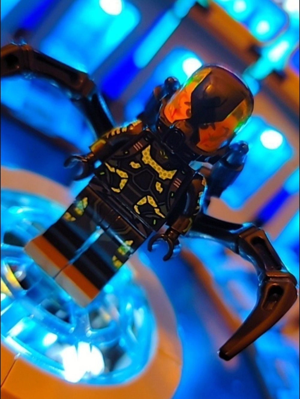Yellow Jacket Minifigure Lego Compatible
